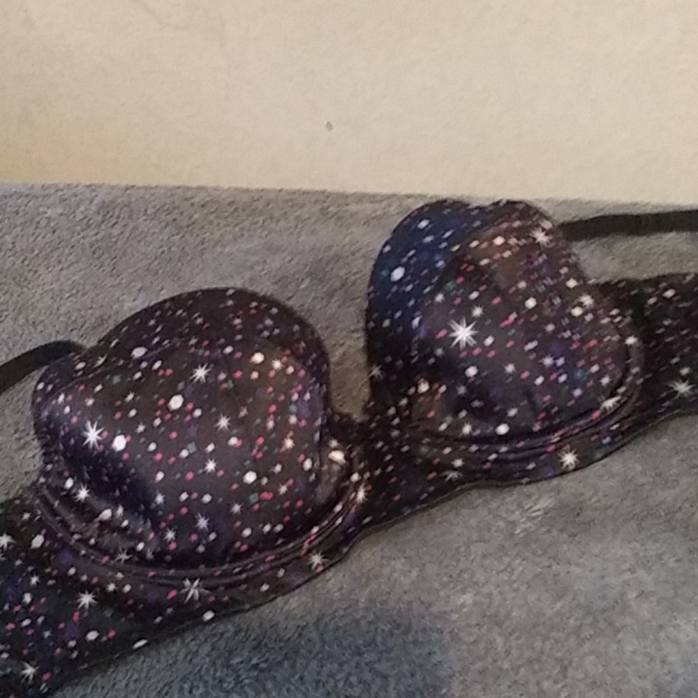 38DD Navy blue bustier by Victoria Secret has been